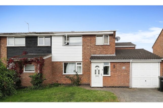 Thumbnail Semi-detached house for sale in Wexford Close, Leicester