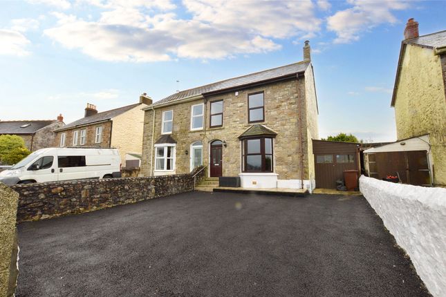 Thumbnail Semi-detached house for sale in Treslothan Road, Troon, Camborne