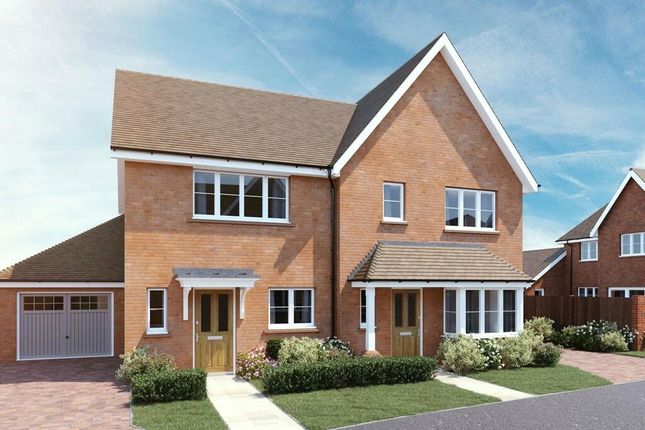 Thumbnail Semi-detached house for sale in Manorwood, West Horsley, Leatherhead, Surrey
