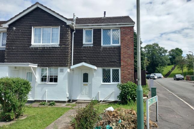 Thumbnail End terrace house for sale in Pen Y Cae, Rudry, Caerphilly