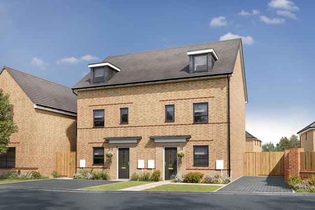 Thumbnail Semi-detached house for sale in "Woodcote" at Derwent Chase, Waverley, Rotherham