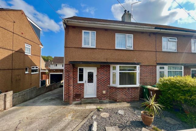 Semi-detached house for sale in Thornyville Close, Plymstock, Plymouth