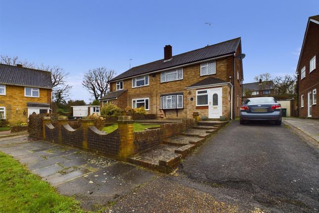 Thumbnail Semi-detached house for sale in Lambourne Close, Crawley