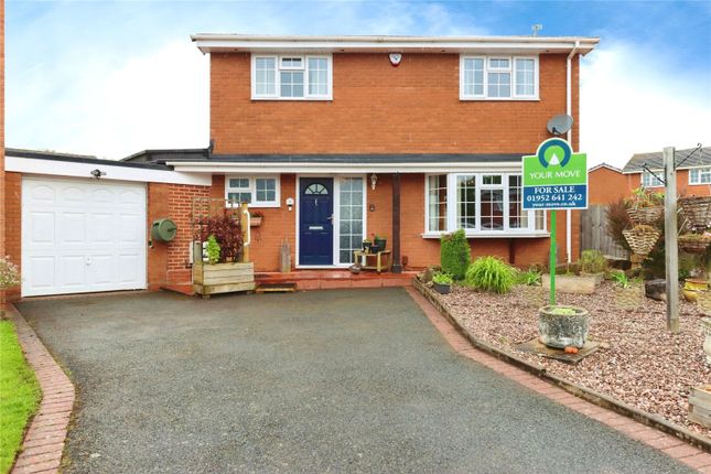 Thumbnail Detached house for sale in St. James Crescent, Stirchley, Telford, Shropshire