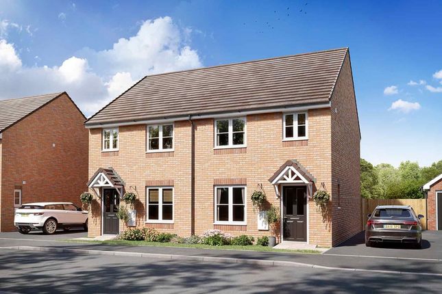 Thumbnail Semi-detached house for sale in "The Gosford - Plot 106" at Wem Drive, Bulkington, Bedworth
