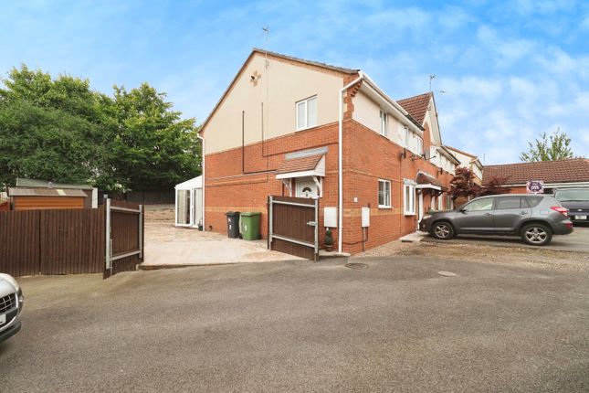 Thumbnail End terrace house for sale in Belvoir Way, Alfreton