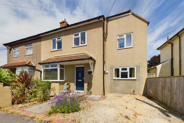 Thumbnail Semi-detached house for sale in Churchill Avenue, Clevedon, North Somerset