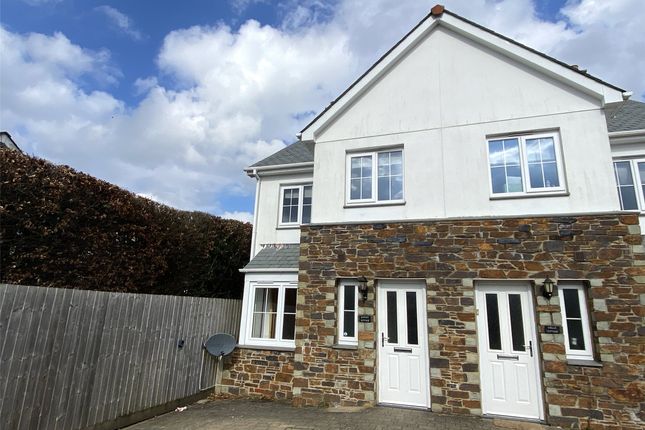 Thumbnail Semi-detached house for sale in Liftondown, Lifton, Devon