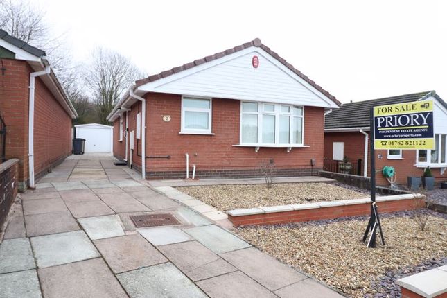 Thumbnail Detached bungalow for sale in Lulworth Grove, Packmoor, Stoke-On-Trent