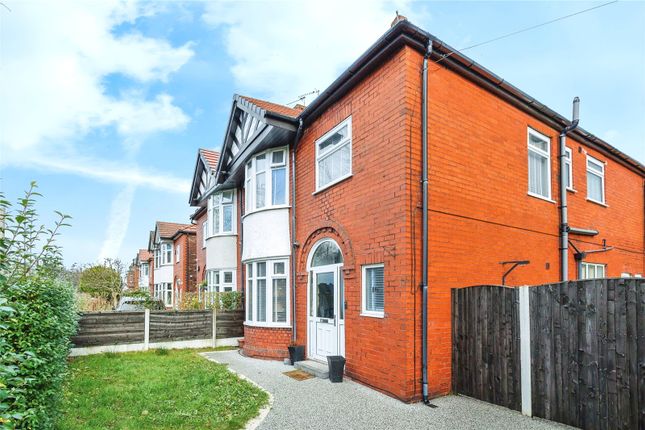 Thumbnail Semi-detached house for sale in Egerton Road North, Stockport, Greater Manchester