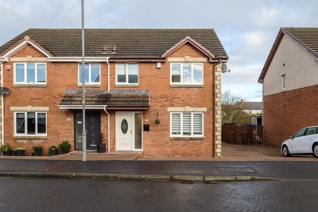 Thumbnail Semi-detached house for sale in St. Ninians Place, Stonehouse, Larkhall