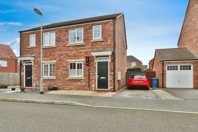 Thumbnail Semi-detached house for sale in Mulberry Avenue, Beverley