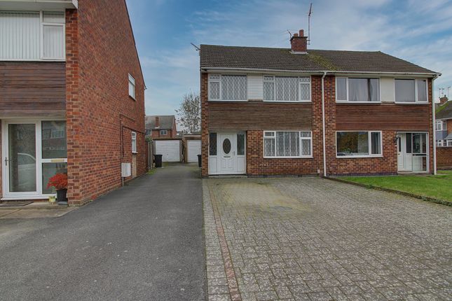 Thumbnail Semi-detached house for sale in Gibson Crescent, Bedworth