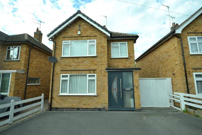 Detached house for sale in Woodcroft Avenue, Leicester