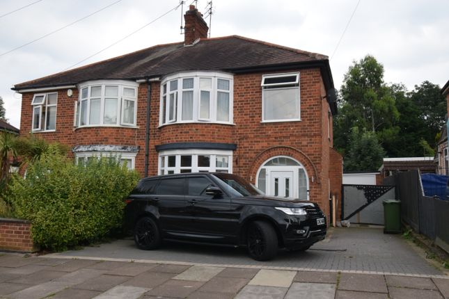 Thumbnail Semi-detached house for sale in Parvian Road, Leicester