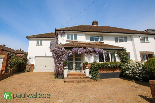 Thumbnail Semi-detached house for sale in Spencer Avenue, Cheshunt, Waltham Cross