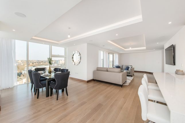 Thumbnail Penthouse to rent in Juniper Drive, London