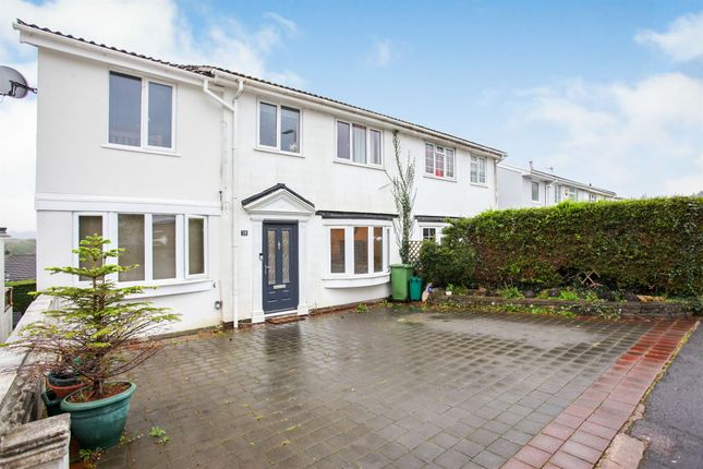 Thumbnail Semi-detached house for sale in Woodfield Road, Talbot Green, Pontyclun
