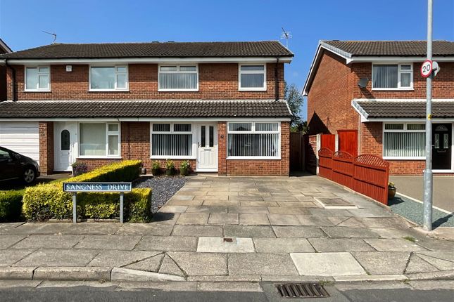 Thumbnail Semi-detached house for sale in Sangness Drive, Kew, Southport