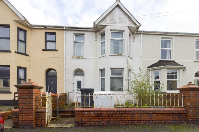 Thumbnail Terraced house for sale in Greenland Road, Brynmawr, Gwent