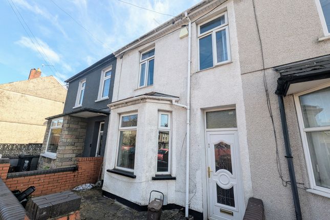 Thumbnail Terraced house to rent in Vivian Road, Newport, Gwent