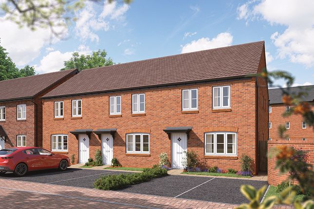 Thumbnail End terrace house for sale in "The Holly" at Watermill Way, Collingtree, Northampton