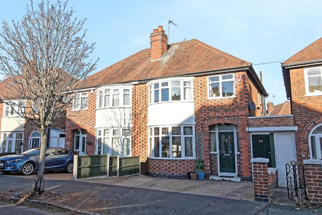 Semi-detached house for sale in Dorchester Road, Western Park, Leicester