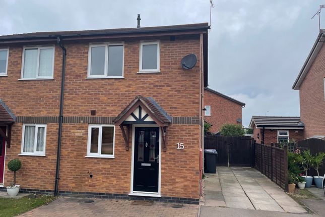 Thumbnail Semi-detached house to rent in Freswick Close, Hinckley, Leicestershire
