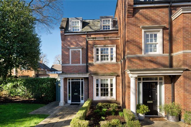Thumbnail End terrace house for sale in Warrenhurst Gardens, Weybridge, Surrey