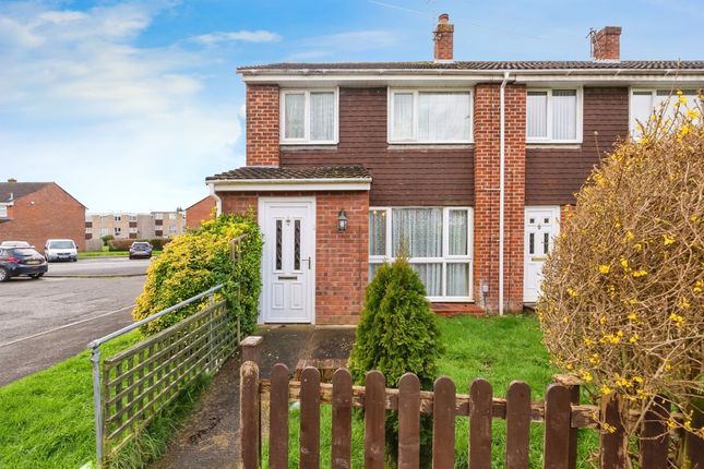 Thumbnail End terrace house for sale in Quantock Close, Warmley, Bristol
