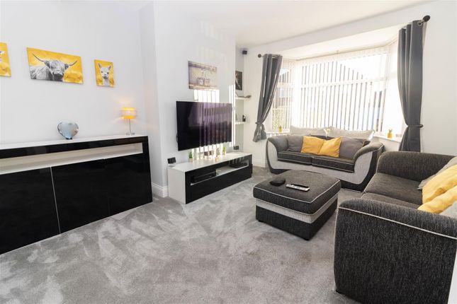 Semi-detached house for sale in Dovedale Gardens, High Heaton, Newcastle Upon Tyne