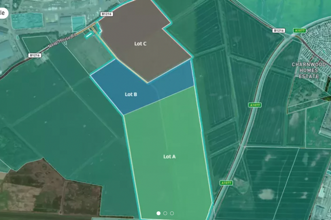 Thumbnail Land for sale in A1077, Scunthorpe