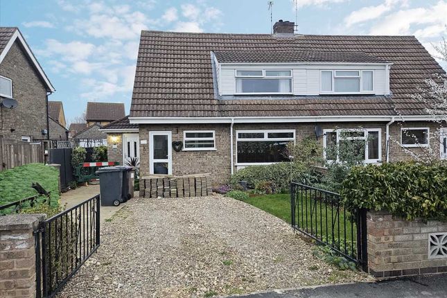 Thumbnail Semi-detached house for sale in Durham Avenue, Sleaford