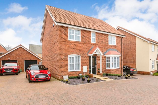 Thumbnail Detached house for sale in Foulser Close, Norwich