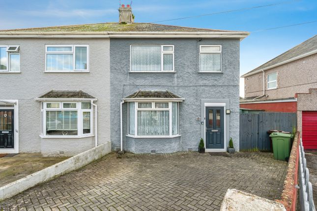 Thumbnail Semi-detached house for sale in Little Ash Road, St Budeaux, Plymouth