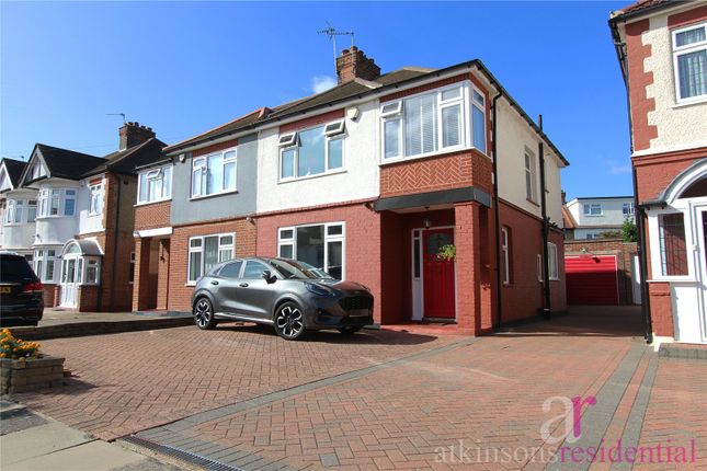 Thumbnail Semi-detached house for sale in Carnarvon Avenue, Enfield, Middlesex