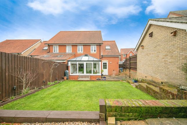 Semi-detached house for sale in Sampson Drive, Long Melford, Sudbury