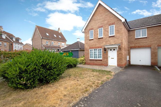 Thumbnail Link-detached house for sale in Herbert Close, Sudbury