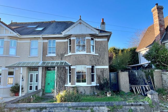 Thumbnail Semi-detached house for sale in Russell Avenue, Mannamead, Plymouth