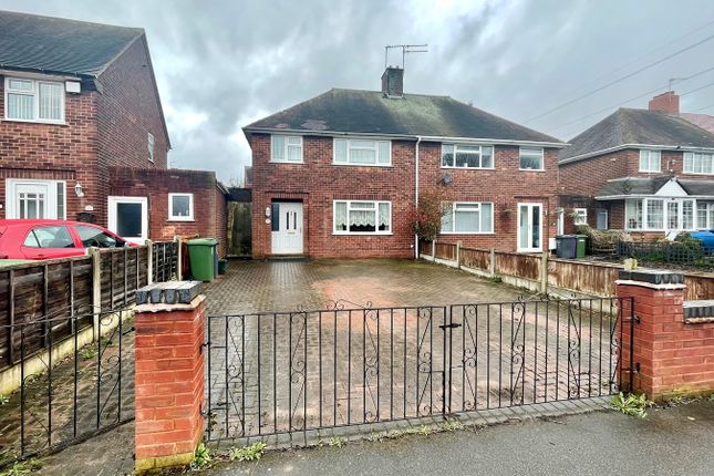 Thumbnail Semi-detached house for sale in Olinthus Avenue, Wednesfield, Wolverhampton