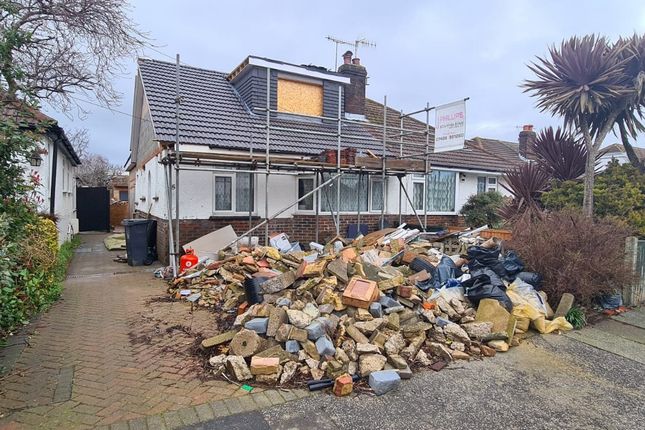 Thumbnail Bungalow for sale in North Farm Road, Lancing, West Sussex