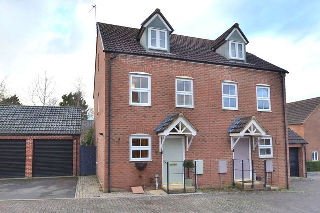 Semi-detached house for sale in Marham Drive Kingsway, Quedgeley, Gloucester, Gloucestershire