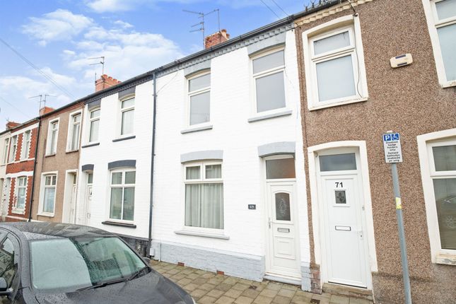 Thumbnail Terraced house for sale in Hereford Street, Grangetown, Cardiff