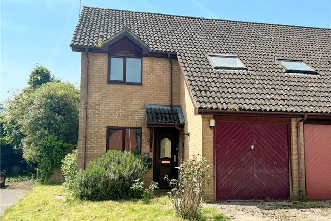 Semi-detached house to rent in Eggars Field, Bentley, Farnham, Surrey