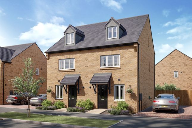 Semi-detached house for sale in "Kingsville" at Burdock Street, Priors Hall Park, Corby