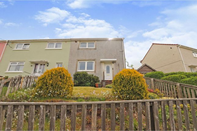 Thumbnail End terrace house for sale in Macaterick Drive, Bellsbank, Ayr