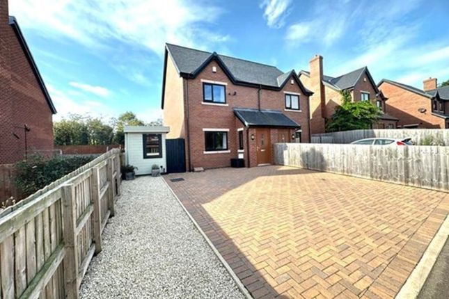 Thumbnail Semi-detached house for sale in Highfield Way, Hinstock, Market Drayton, Shropshire