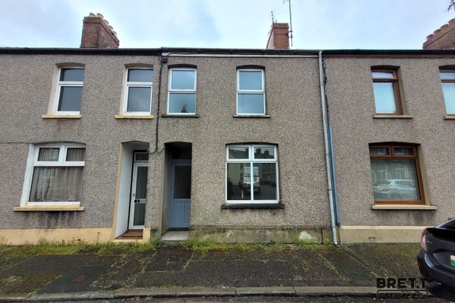 Thumbnail Terraced house to rent in 8 Warwick Road, Milford Haven, Pembrokeshire.