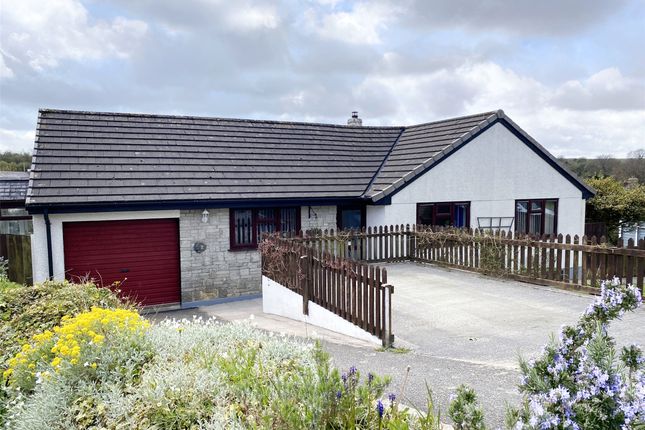 Thumbnail Detached bungalow for sale in Thorn Close, Five Lanes, Launceston, Cornwall