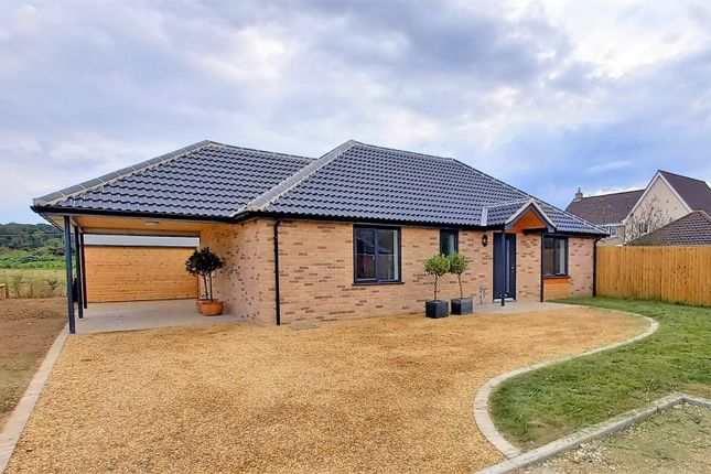 Thumbnail Detached bungalow for sale in Griston Road, Watton, Thetford
